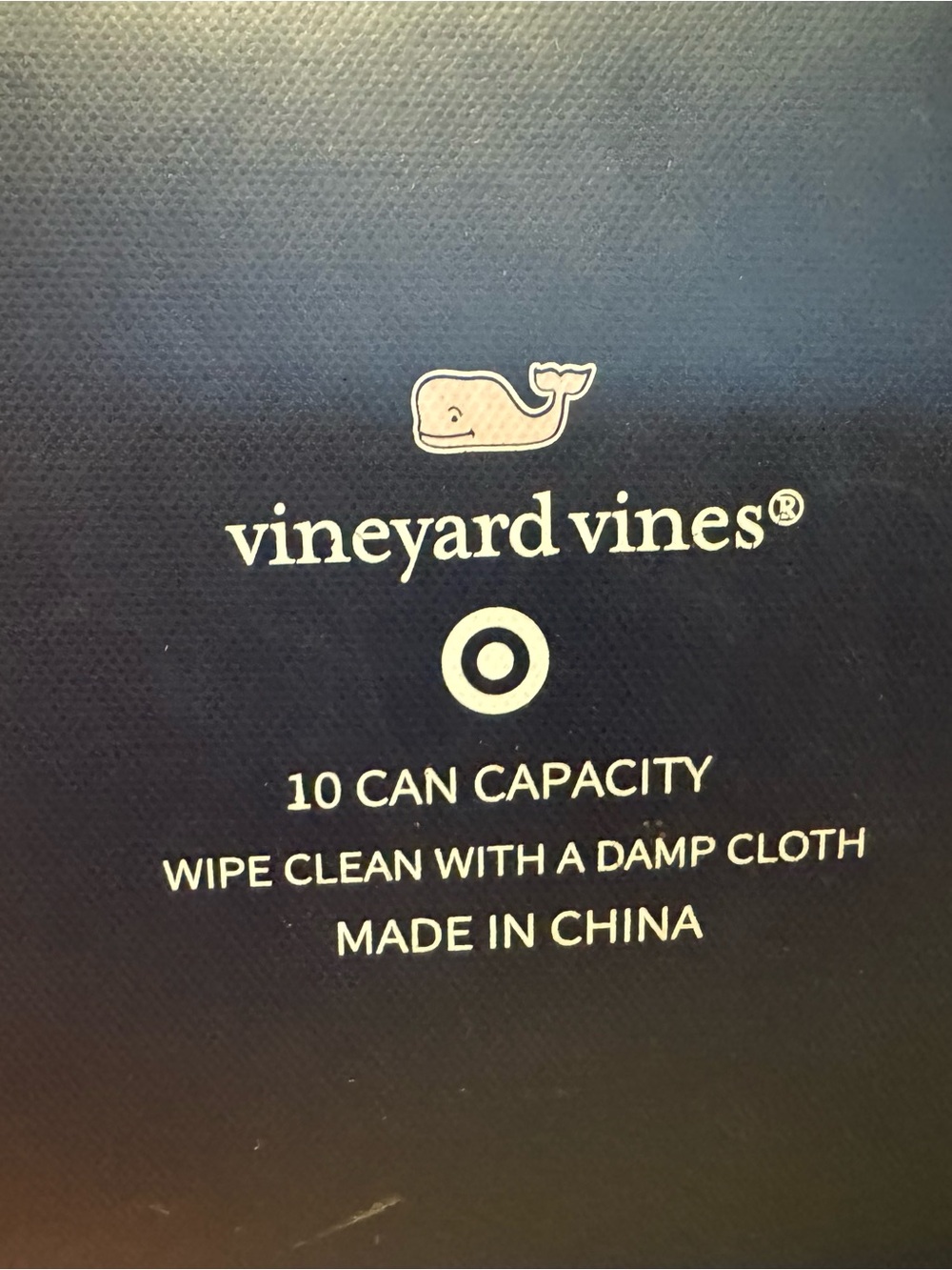 Vineyard Vines Navy Cooler Bag - Picture 6 of 6